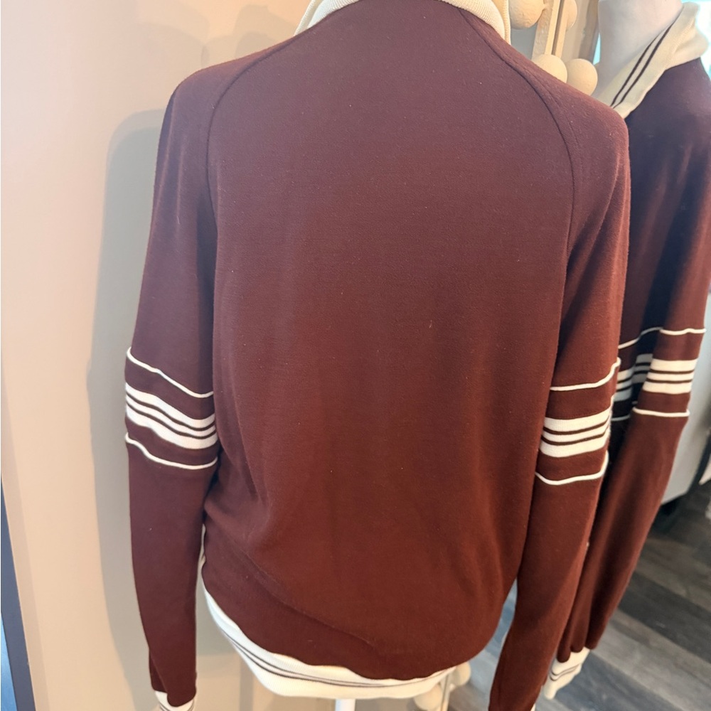 Dior Maroon and White Jacket - Picture 4 of 13